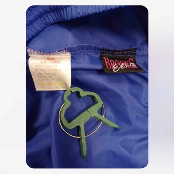 Brooks  Elite Y2K Vintage 2 Piece Windbreaker Suit Size Medium - Picture 11 of 14